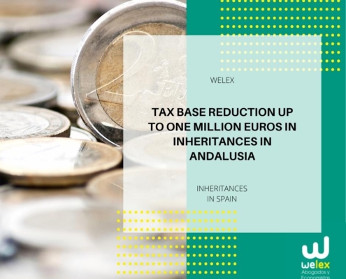 Tax base reduction up to one million euros in inheritances in Andalusia
